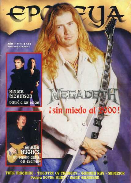 Portada de la entrevista: INTERVIEW WITH DAVE ELLEFSON: Cryptic Writings
