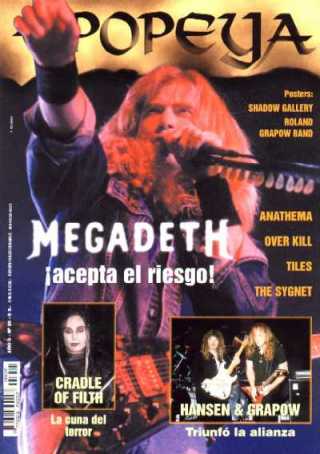 Portada de la entrevista: INTERVIEW WITH MARTY FRIEDMAN