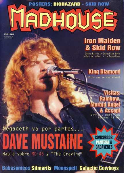 Portada de la entrevista: MEGADETH KNOWS ABOUT GROWING. AND ADVENTURES.