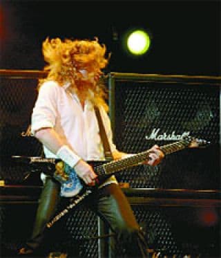 Portada de la entrevista: INTERVIEW WITH DAVE MUSTAINE: After Friedman's departure