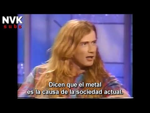 Dave Mustaine: "Metal Works as Music for Outcasts" | Interview 1992