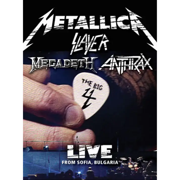 The Big 4: Live from Sofia, Bulgaria DVD cover